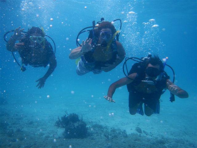 Buceando en Puerto Morelos